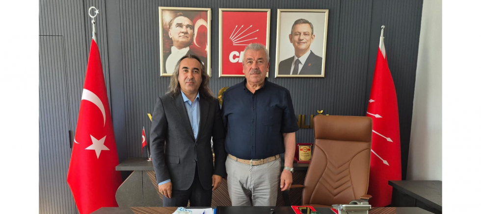 AYDOĞMUŞ, CHP İL BAŞKANI YAŞAR'I ZİYARET ETTİ - GÜNDEM - İnternetin Ajansı