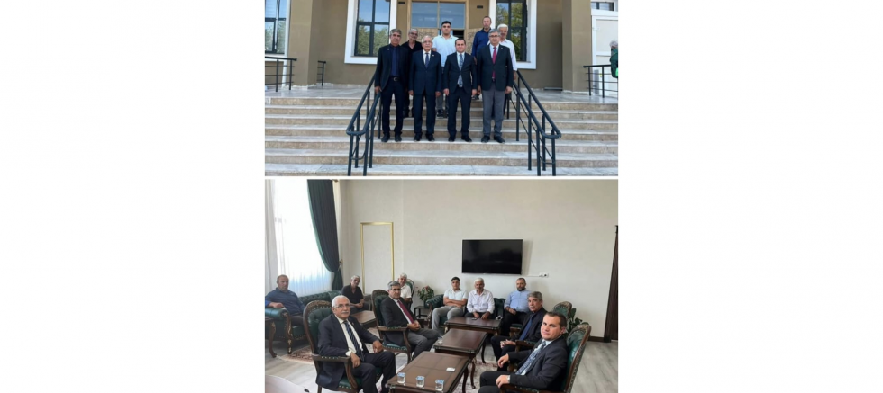 BÜYÜK BİRLİK PARTİSİ'NDEN AKÇADAĞ KAYMAKAMI TOPACA'YA VEDA ZİYARETİ - GÜNDEM - İnternetin Ajansı