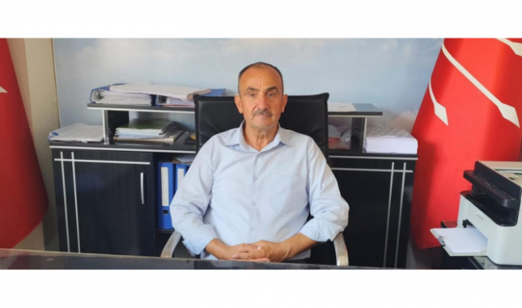 CHP Sındırgı İlçe Başkanı Ahmet Alğın: 