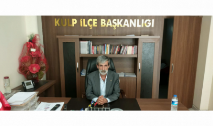 CHP’li Mehmet İhsan Sancar’dan Diyarbakır ve Kulp’a Bayram Mesajı - GÜNDEM - İnternetin Ajansı