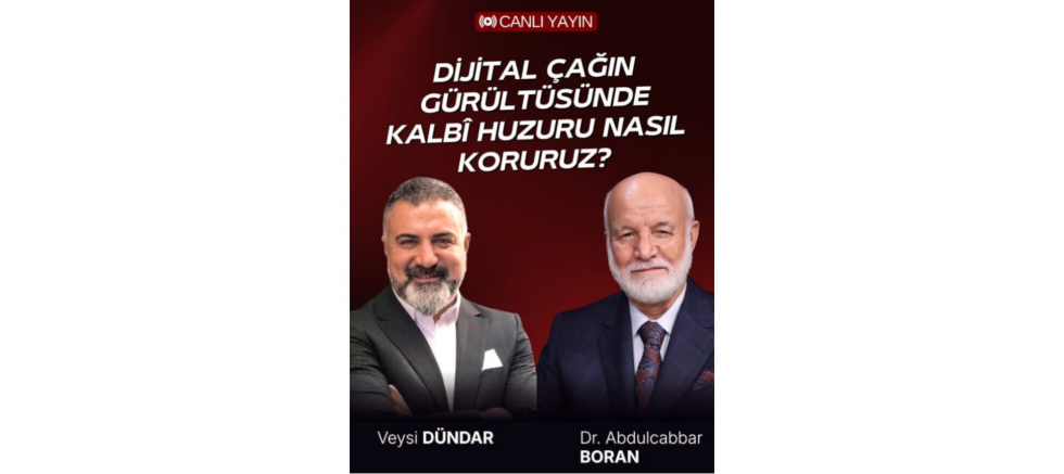 DR. ABDULCABBAR BORAN: “KUR'ÂN BÜTÜN İNSANLIK İÇİN BİR MUTLULUK REÇETESİDİR - GÜNDEM - İnternetin Ajansı