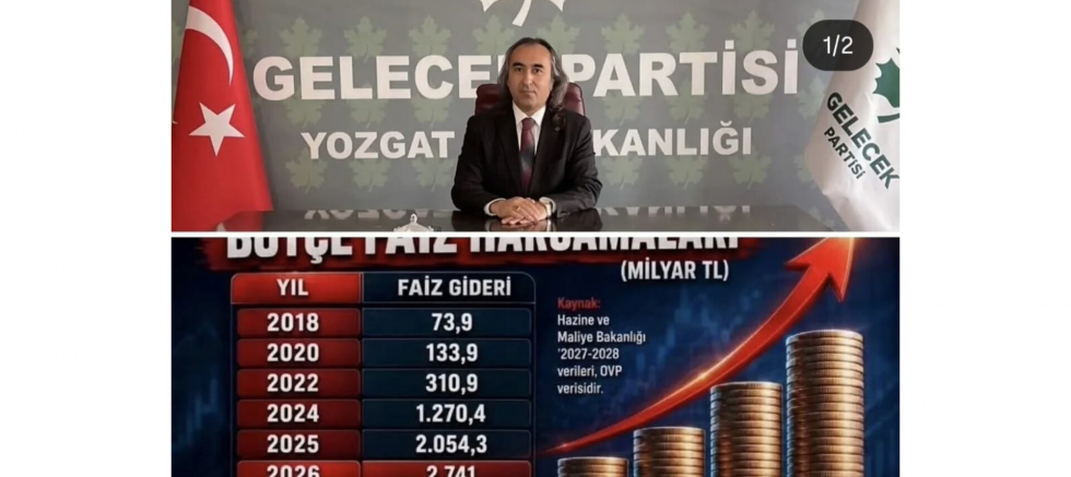 Ömer Aydoğmuş: Faiz Yükü Büyürken Milletin Geçim Mücadelesi Ağırlaşıyor - GÜNDEM - İnternetin Ajansı