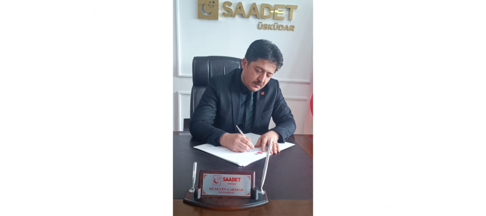 Saadet Partisi Üsküdar İlçe Başkanı Harita Mühendisi Hüseyin Çakmak, 5 Haziran Dünya Çevre Günü nedeniyle bir mesaj yayımladı. - GÜNDEM - İnternetin Ajansı