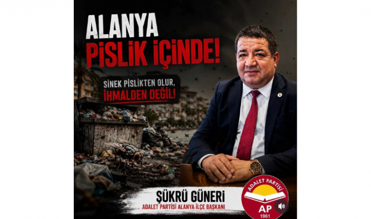 Şükrü Güneri'nden Alanya'da Temizlik Hizmetleri Eleştirisi - GÜNDEM - İnternetin Ajansı