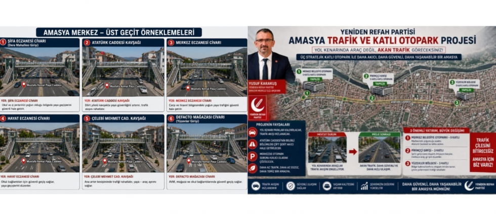Yusuf Karakuş: “Amasya’nın Trafik Sorununa Kalıcı Çözüm Üretecek Projelerimiz Hazır” - GÜNDEM - İnternetin Ajansı